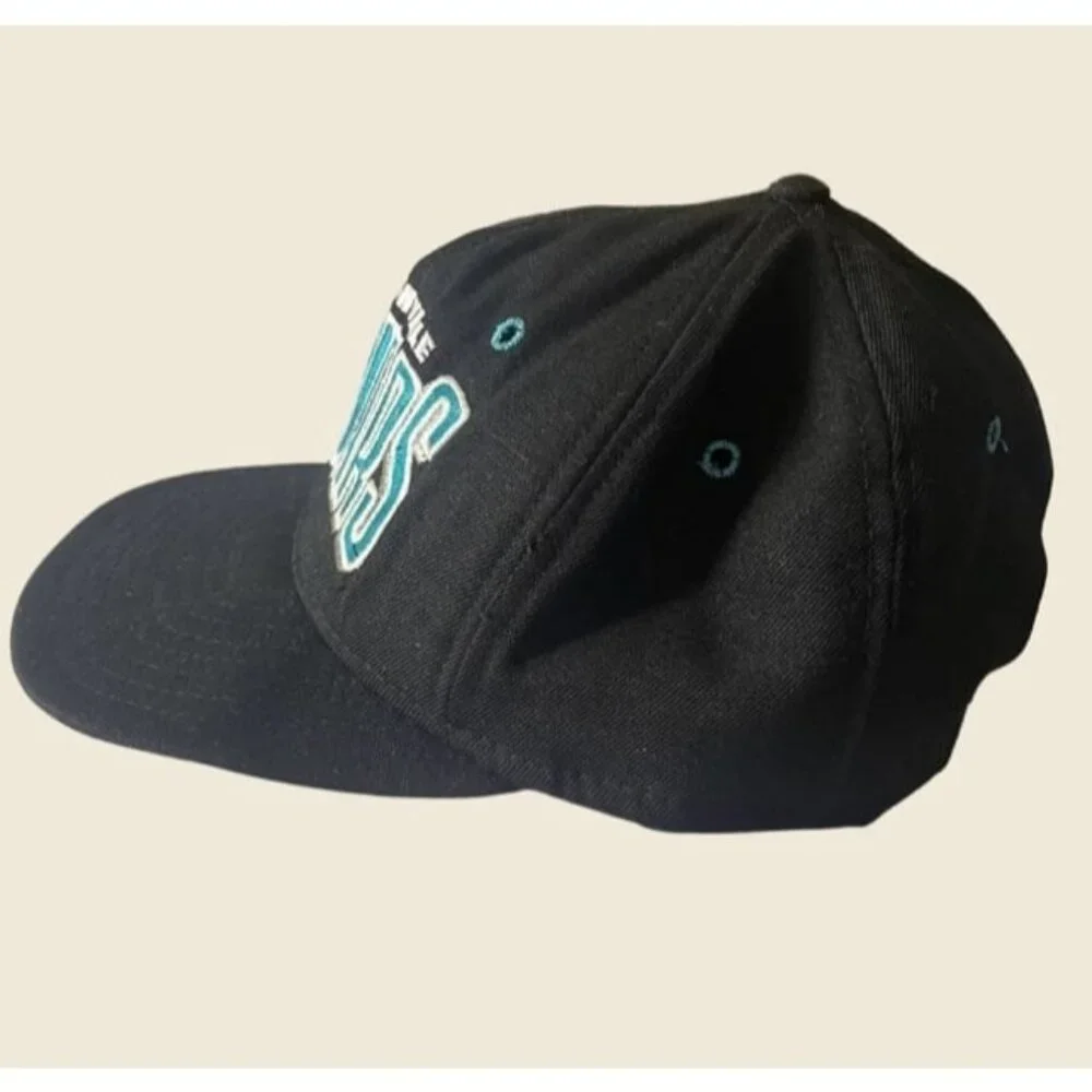 Vintage Jacksonville Jaguars Snapback Hat 1995 Rare Banned Logo - Picture 2 of 6